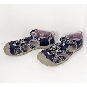 KEEN Waterproof Seacamp II CNX Washable Swim Outdoor Shoes Sandals Youth 5 Kids